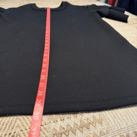 Halogen Ruffle Sleeve Sweatshirt Mini Dress - Picture 4 of 5